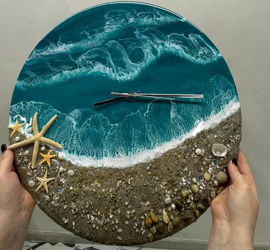 Resin Clock 50cm Workshop
