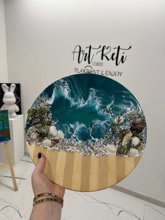 Cheese Board Resin Workshop